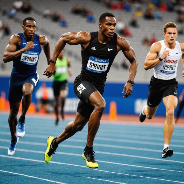 Comment structurer un entraînement pour améliorer la vitesse en course de 100 mètres?